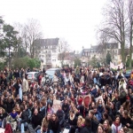 Manifestation des lycens le 11 mars 2004 photo n21 